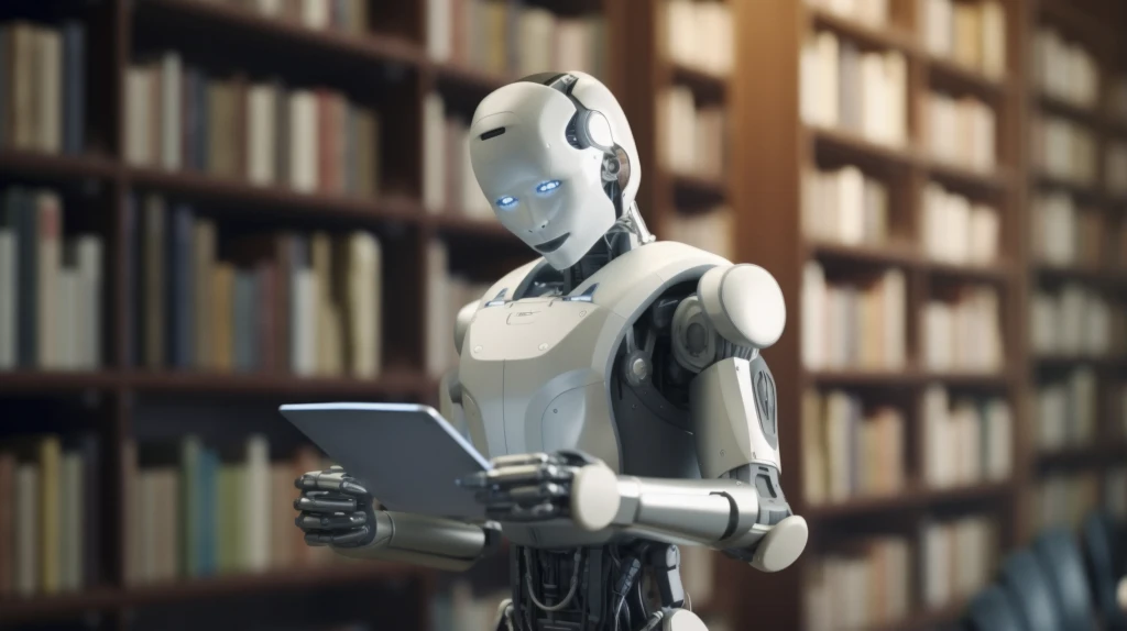 robot-working-as-librarian-instead-humans